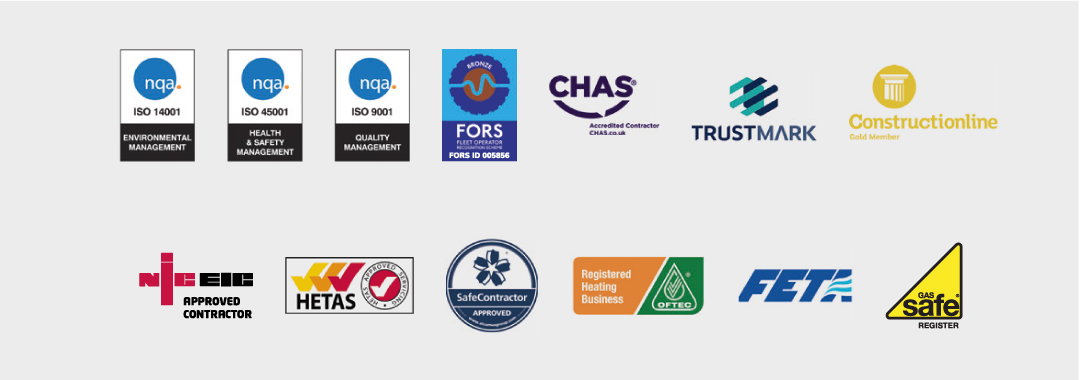 What Construction Accreditations Actually Mean (CHAS, SSIP, ISO, Gas Safe, NICEIC) — RS Construction